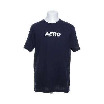 Aéropostale, T-shirt, Größe: L, Blau, Baumwolle/Polyester, Print, Herren #M2j