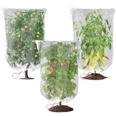 Bird Netting for Garden - 3 PCS Blueberry Bush Netting Cover 2.3 X 3.3 FT