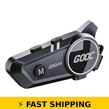 JZAQ Bluetooth Helmet Speakers - Intercom for Motorcycle Skiing