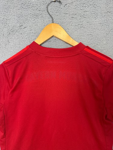 Adidas FC Bayern Munich Youth Jersey Large Red Home 2019 Soccer Football - Picture 5 of 8