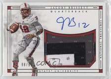 2016 Panini National Treasures Collegiate 98/99 Jacoby Brissett #238 Auto 1k4m