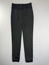 NWOT Free Country Women s Faux Fur Lined Leggings Size M/L Black Warm Thermal