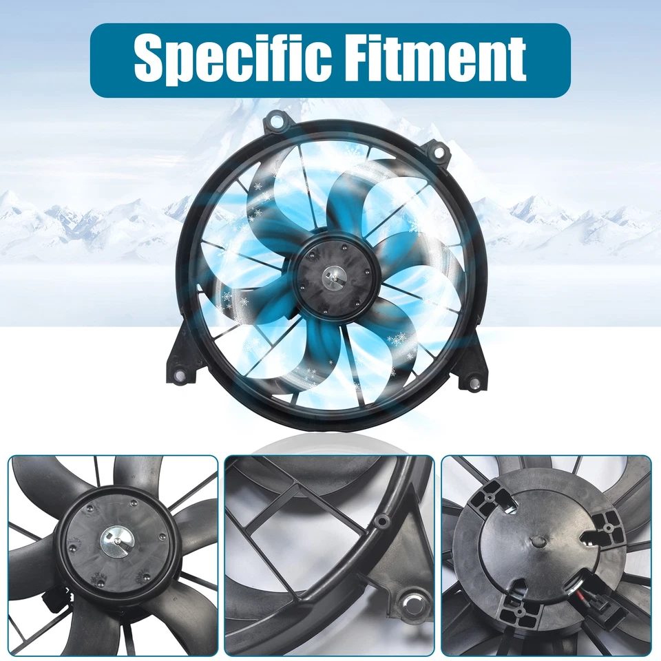 Вентилятор охлаждения конденсатора радиатора в сборе для Dodge Journey 2009-2020 годов выпуска 2,4 л - Изображение 4 из 4