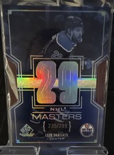 Upper Deck SP Game Used NHL Masters Leon Draisaitl NM-11 /299 Oilers 2025-26
