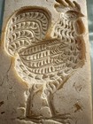 Springerle Speculaas Rooster Gingerbread  Butter Cookie Stamp Press Wax Mold — photo 3