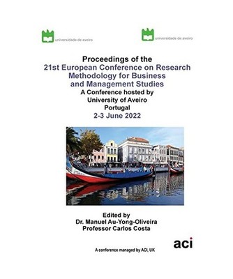 ECRM2022 - Proceedings of the 21st Conference on Research Methodology