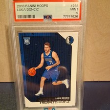 2018-19 Panini NBA Hoops - Luka Doncic Rookie #268 PSA 9
