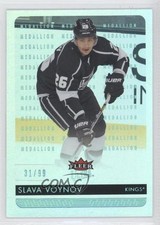 2014-15 Fleer Ultra Platinum Medallion 31/99 Slava Voynov #81 0c3
