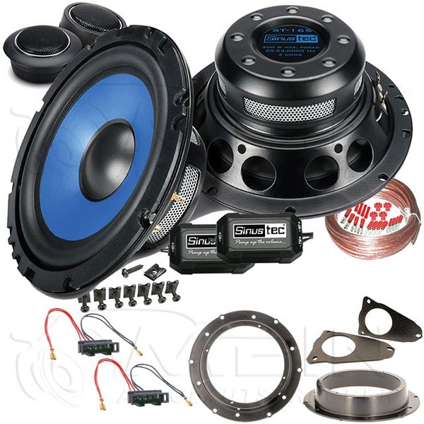 Sinustec Auto Lautsprecher FüR VW T5 Multivan T5.2 2009-2014 Front Vorn #A61G-image