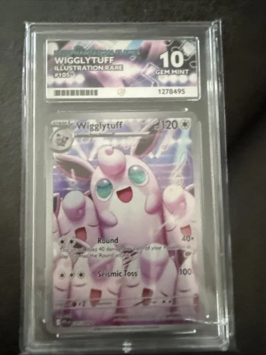 Pokémon TCG Wigglytuff 105/094 Gem Mint ACE 10