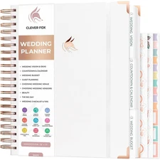 Clever Fox Wedding Planner – Notebook Organizer for Bride – Wedding Planning ...