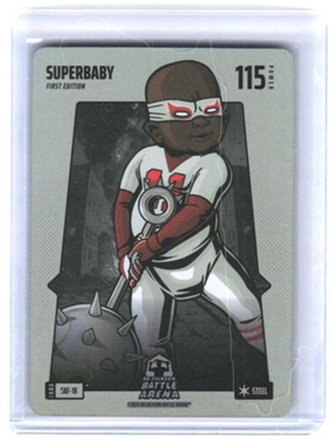 Bo Jackson Battle Arena - Superbaby STEEL Silver Battlefoil -SBF-18