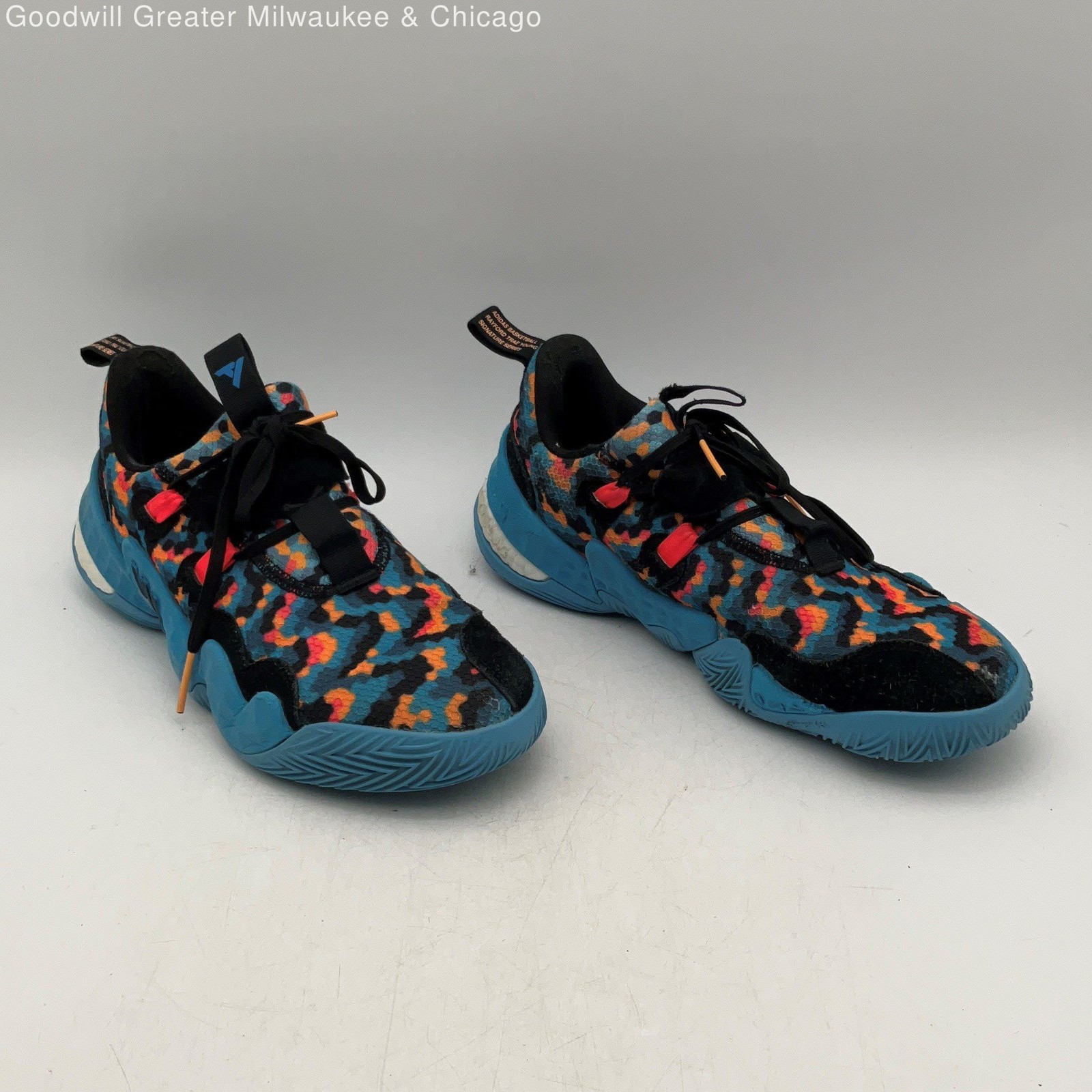 Adidas Mens Trae Young 1 GY0289 Sneakers Shoes Basketball Multicolor Size 10