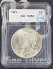 1923-P Peace Dollar S$1 - ICG MS 63 #2