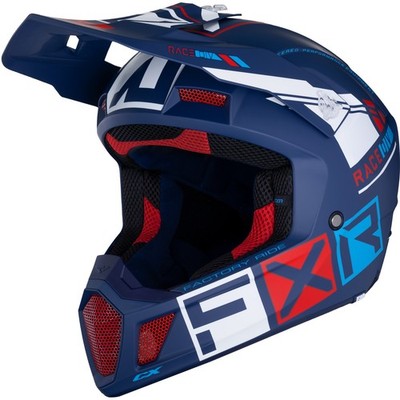 FXR Clutch CX Pro MIPS MX Offroad Helmet Patriot