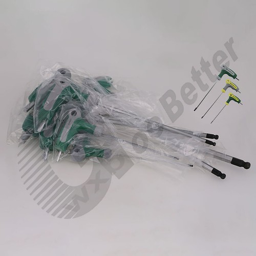 T Handle Allen Keys CR-V Hex Key Screwdriver Metric Bike Tools Double End 2~10mm - Picture 8 of 10