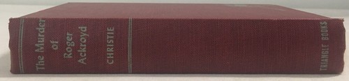 The Murder Of Roger Ackroyd - Agatha Christie - 1943 Triangle Edition Hardcover - Picture 5 of 9