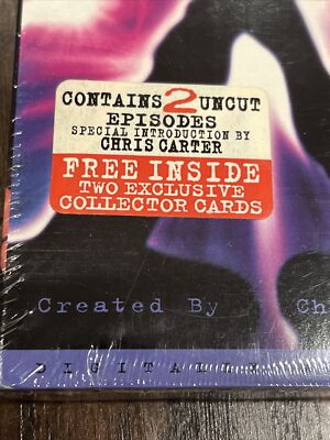 The X-Files - Pilot/Deep Throat (VHS, 1996) New Sealed Two Free