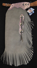 Custom Made Leather Chinks/Quick Ship/Made In USA