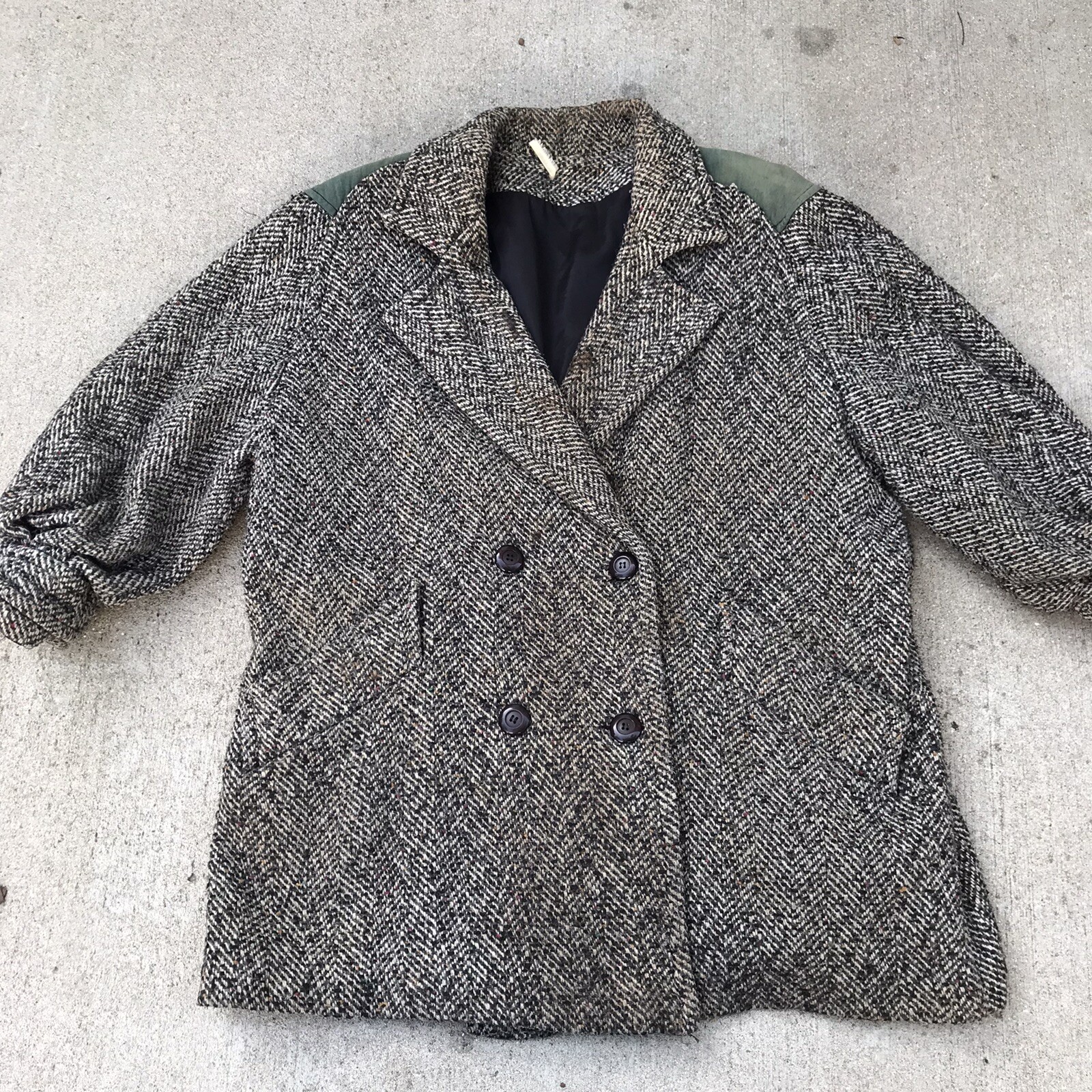Vintage Women’s Tweed Jacket Made in Canada Size 40 6… Gem