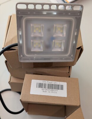 4X 20 Watt LED Strahler Viugreum Serie 6 Floodlight