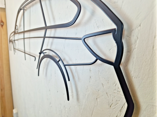 Metal Wall Decor for BMW F31, Custom car Silhouette, Metal Wall Art, Garage sign - Picture 4 of 5