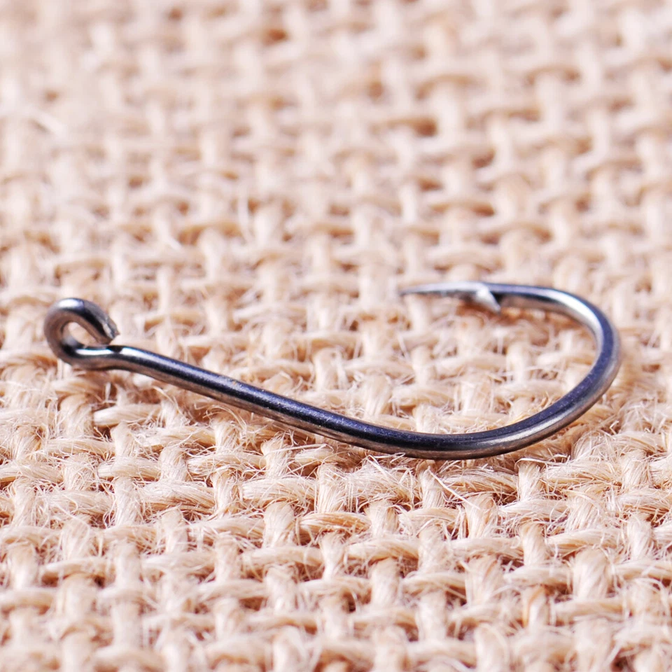 500 / 100 FISHING EYED HOOKS HOOK MIX COARSE CARP TACKLE SET BAIT SEA RIVER UK - Image 2 of 4