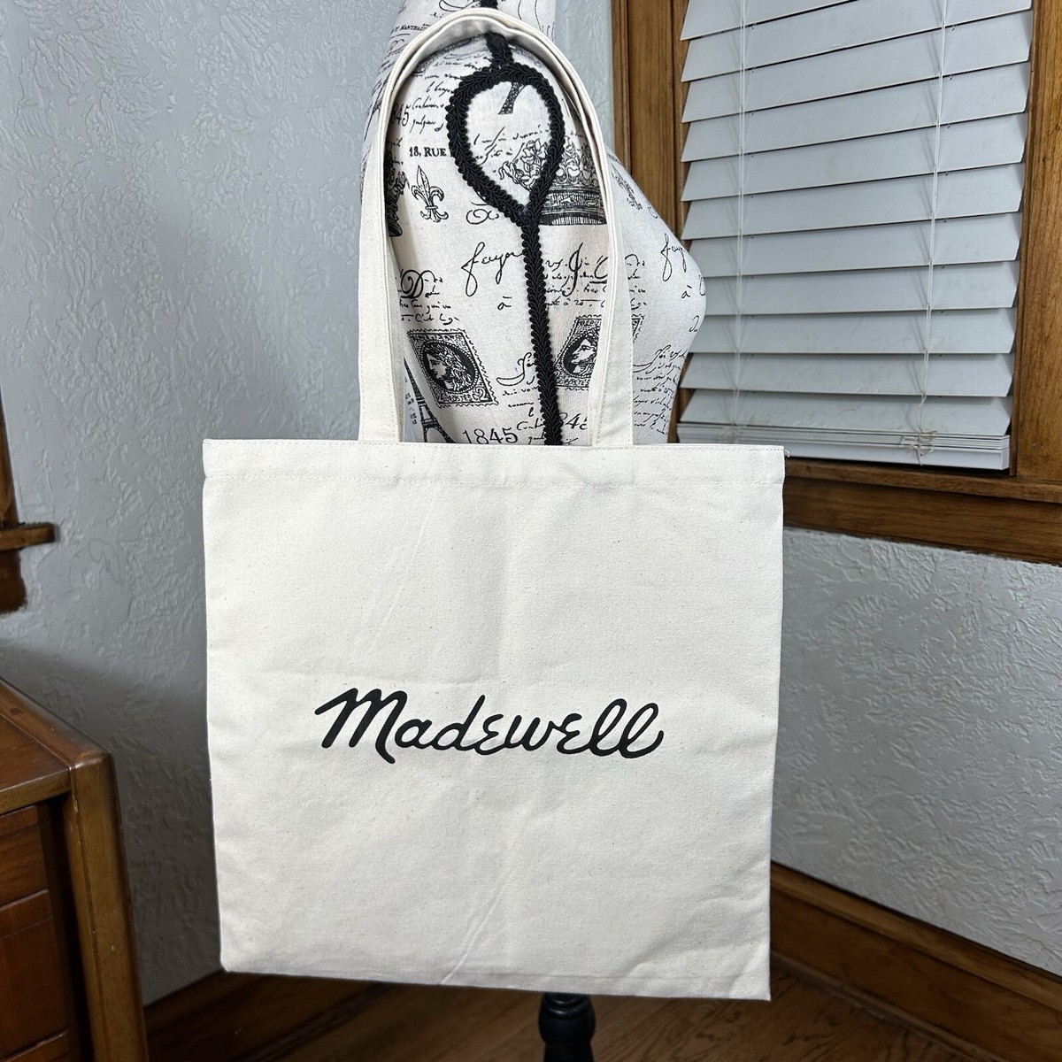Madewell Canvas “Do Well” Tote Bag NWOT | eBay