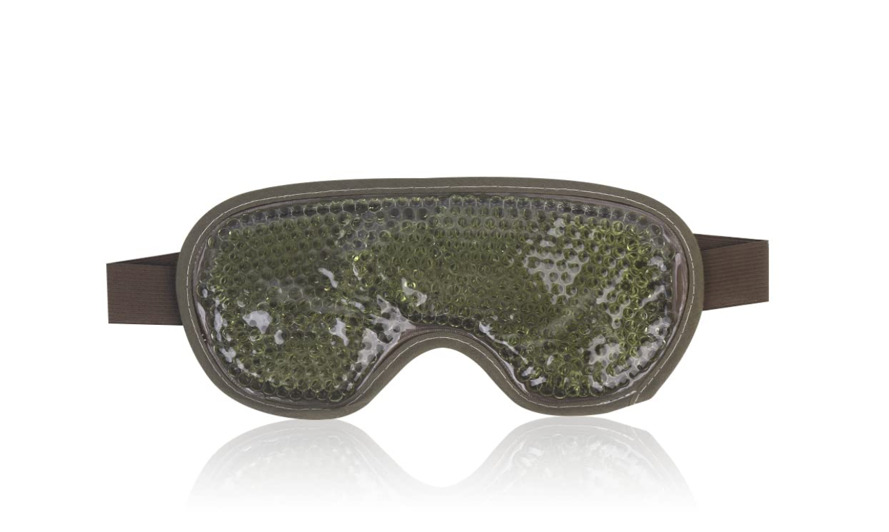 Reusable Cooling Eye Mask Gel Ice Pack for Puffiness Dark Circles Relief eyes