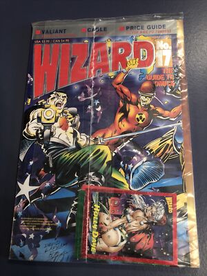 Wizard no.17. The Guide to Comics . January 1993. Factory sealed