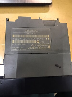 SIEMENS 6ES7 322-1HF01-0AA0 SIMATIC S7 OUTPUT MODULE | eBay