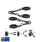 Motorcycle black CNC Headlight Bracket 39/41mm Chopper Bobber cafe racer Harley
