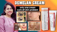 Demelan Cream Glycolic Acid Kojiic Acid Hyper Pigmentation 20gm