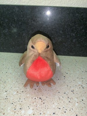 TY Beanie Baby 4.5 inch - MWMTs Stuffed Animal Toy EARLY the Robin