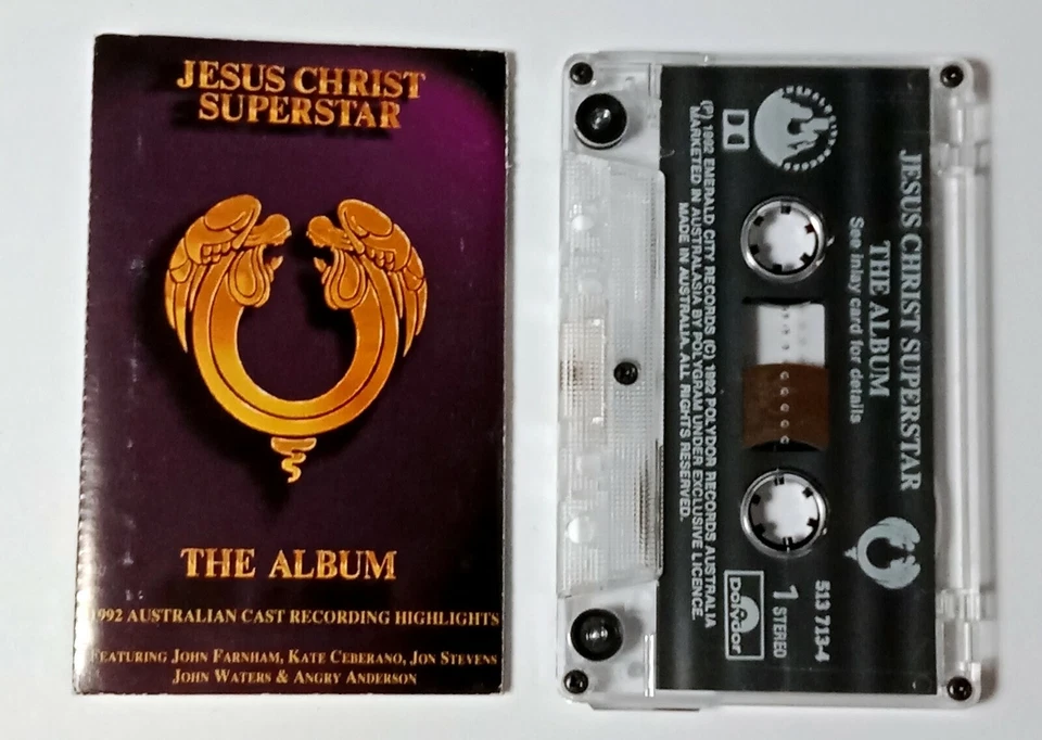 JESUS CHRIST SUPERSTAR The Album - Vintage Cassette Tape - Image 2 of 4