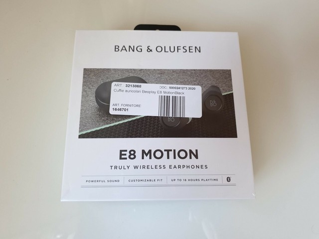Bang \u0026 Olufsen BeoPlay E8 2.0 Auricolari Bluetooth Cuffie Ricarica Custodia  | Acquisti Online su eBay