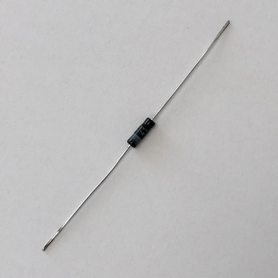 OA95 CV7041 DIODO GERMANIO NEGRO MULLARD NUEVO x1PC