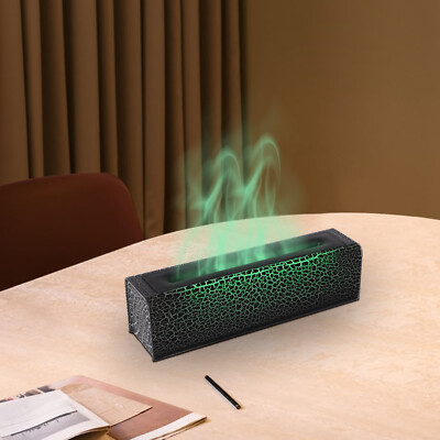 Fragrance Expander, Flame Essential Oil Diffusers, 7 Colour Lights Aromatherapy