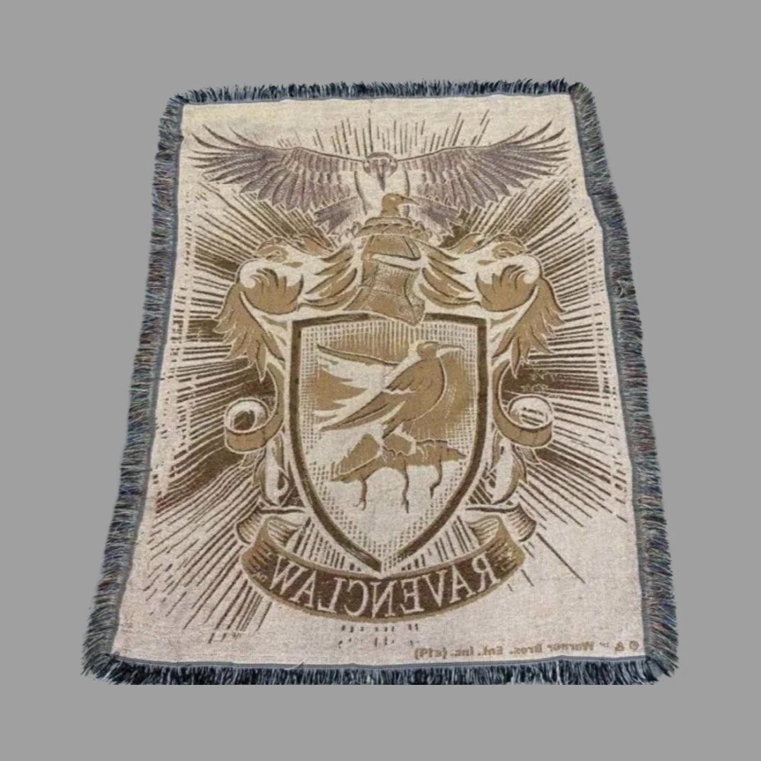Harry Potter Hogwarts Ravenclaw Crest Woven Tapestry 48" x 60"