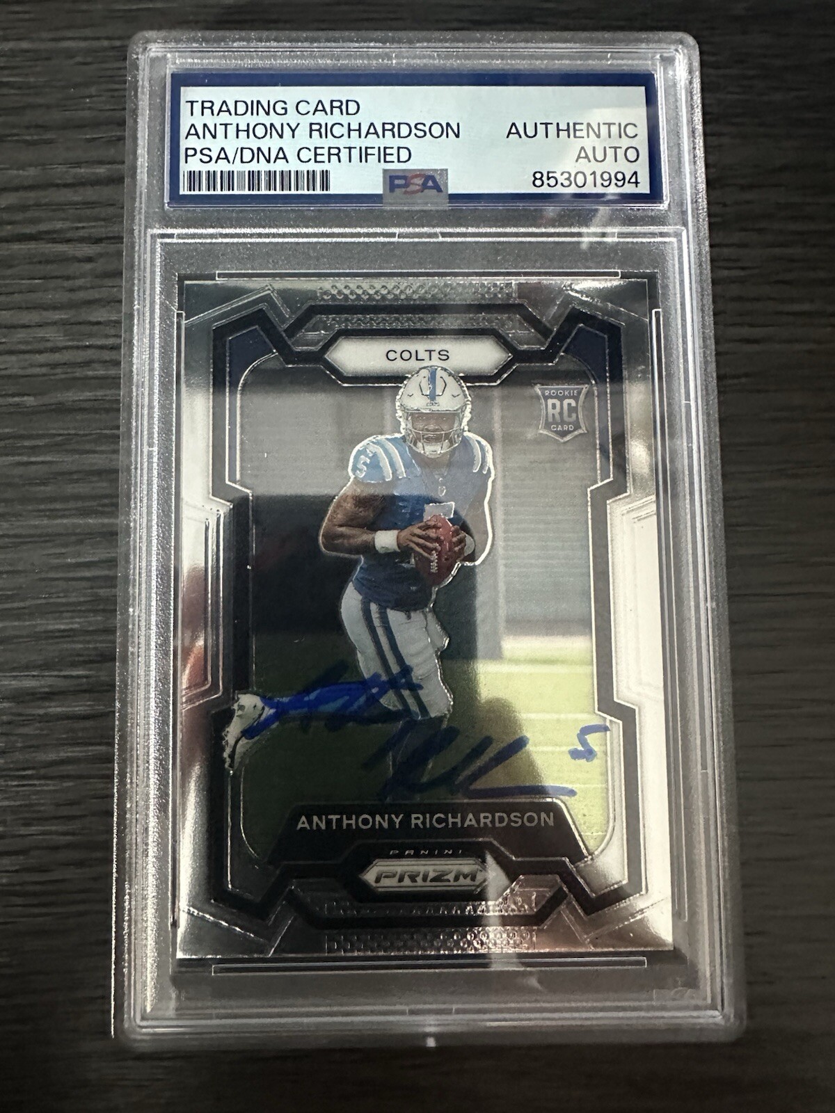 2023 Panini Prizm - Rookies Silver Prizm Autographs #343 Anthony Richardson