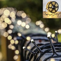 Led Lichterkette Warmweiß 1000Er 20M Kabel GrüN AußEn Kabelrolle Hi 76634 Xmas