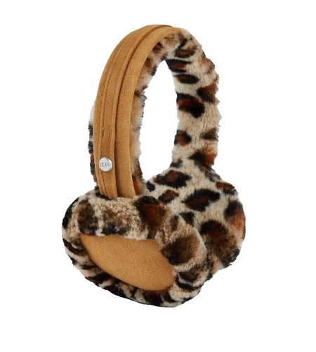 Australia Luxe Sheepskin Trim Knit Hat Brown One Size 1130  display picture 3