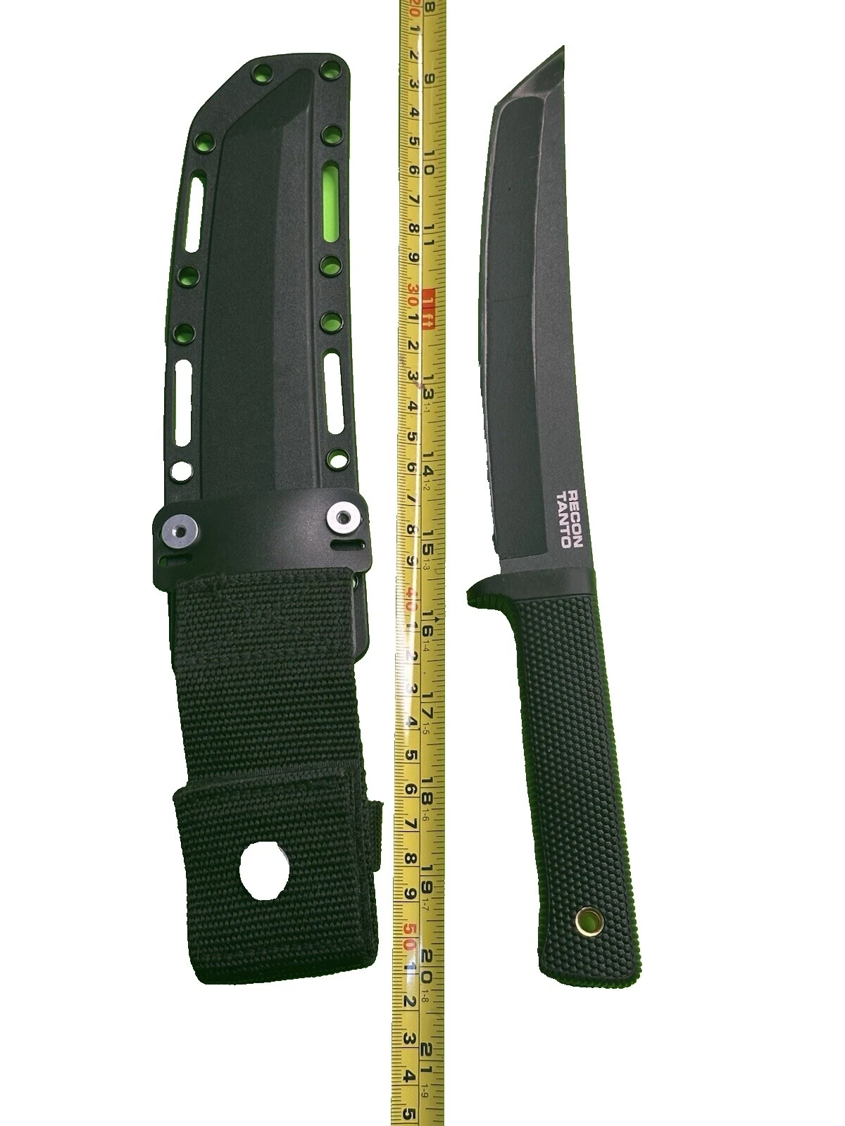 Cold Steel Rubber Handle Hunting Collectible Modern Factory Manufactured Fixed Blade Knives