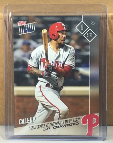 2017 Topps Now 565 J.P. Crawford