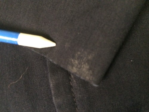 LONDON FOG Maincoats Vintage RAINCOAT Rain TRENCH Coat 42 Navy Blue USA made - Picture 4 of 7