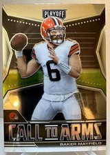 2021 Panini Playoff #CA-BMA Baker Mayfield Call to Arms