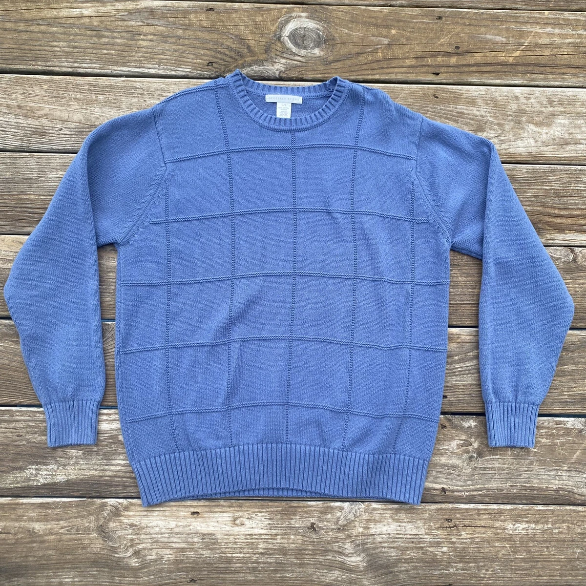 vintage geoffrey beene sweater size large 100 cotton