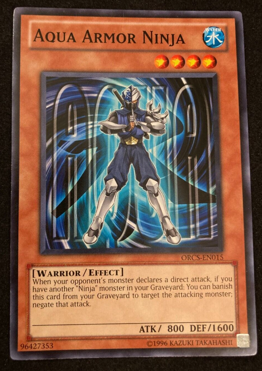 Yugioh - Aqua Armor Ninja - Order of Chaos - ORCS-EN015 - Common