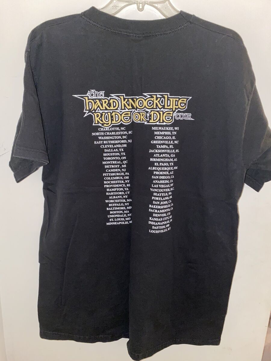 Vintage The Hard Knock Life Ryde Or Die Tour Rap T Shirt Jay Vintage The Hard Knock Life Ryde Or Die Tour Rap T Shirt Jay