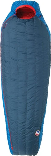 Big Agnes Anvil Horn 30° Sleeping Bag, Men's, Long, Blue/Red BAH30LL19 Brand New